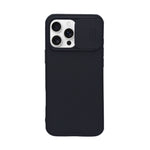 Carbon Texture with Sliding Camera Protector Phone Case for iPhone 16 Pro