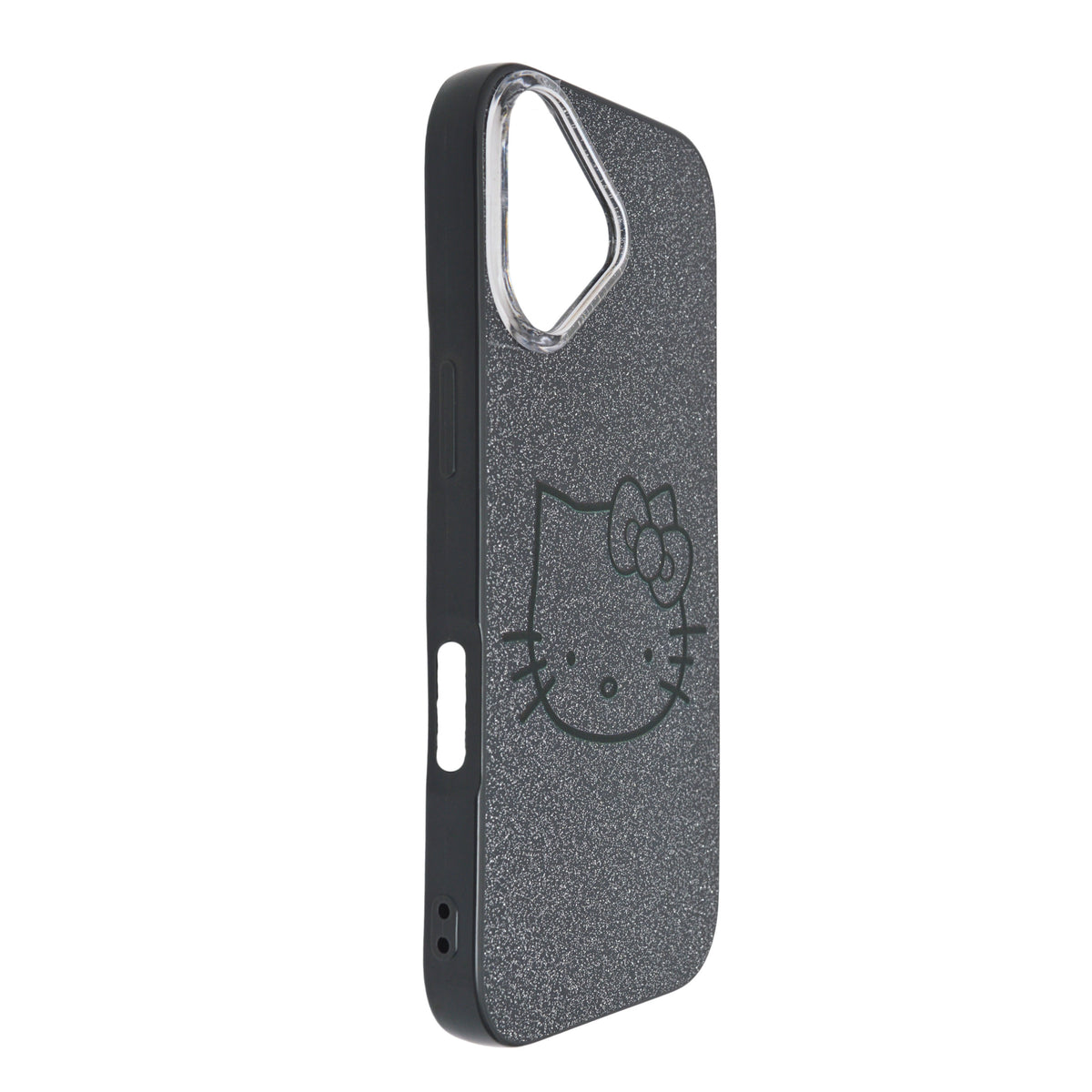 Glitter Sparkle Kitty Phone Case for iPhone 17