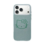 Glitter Sparkle Kitty Phone Case for iPhone 17 Pro Max