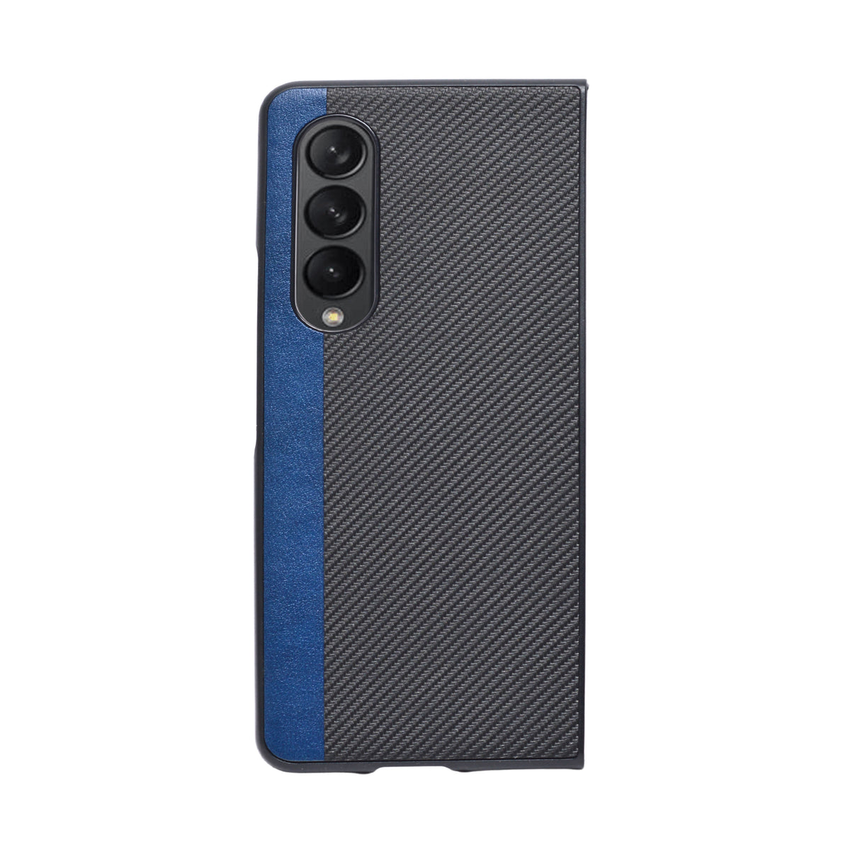 Dual Texture Carbon Fiber Slim Protective Phone Case for Samsung Galaxy Z Fold 3