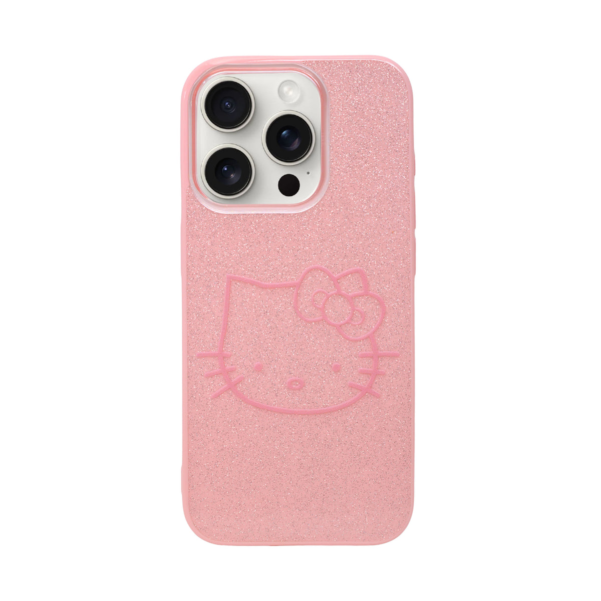 Glitter Sparkle Kitty Phone Case for iPhone 15 Pro Max