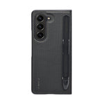 Carbon Fiber Texture S Pen Holder Protective Phone Case for Samsung Galaxy Z Fold 5