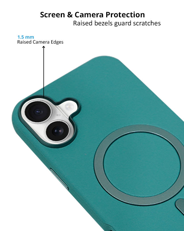 Premium Leather MagSafe Compatibility Shockproof Durable Case for Your iPhone