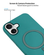 Premium Leather MagSafe Compatibility Shockproof Durable Case for Your iPhone