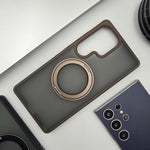 Premium Round Ring Stand Case for Samsung Galaxy S25 Ultra – Durable & Stylish Design