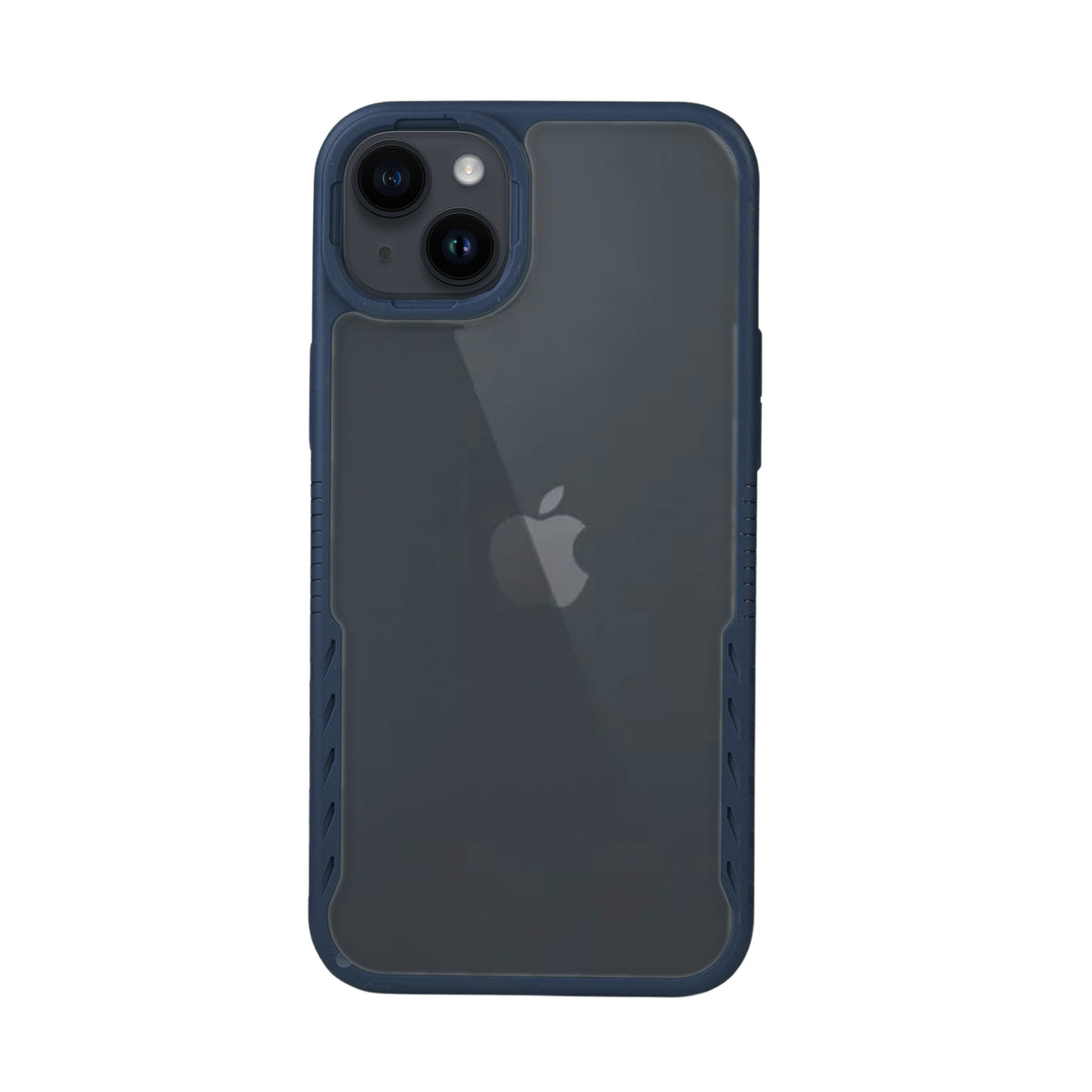 Crystal Armor Bumper Case – Clear Back With Rugged Protection for iPhone 14 Plus / 15 Plus