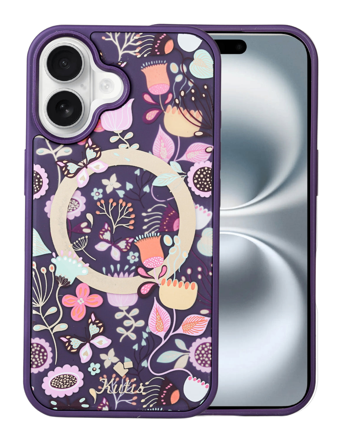 Spring Flower Printed Blossom Design Back Cover For iPhone