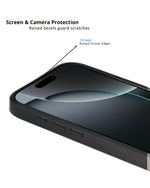 Leather Case, Classic Elegant Slim PU Checks Luxury Design Case For iPhone 16 Pro Max
