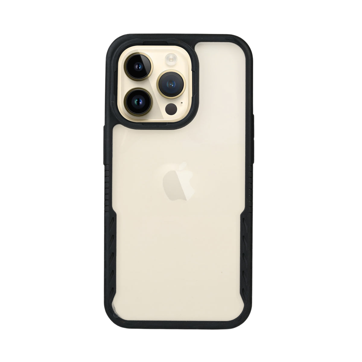 Crystal Armor Bumper Case – Clear Back With Rugged Protection for iPhone 14 Pro
