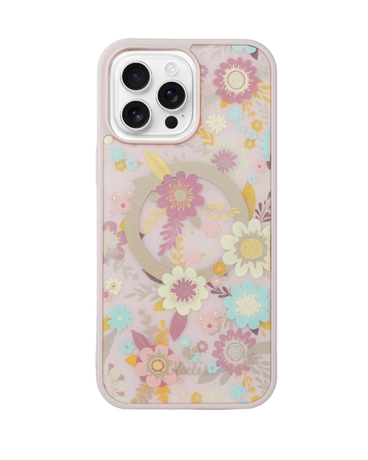 Spring Flower Printed Blossom Design Back Cover For iPhone