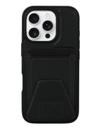 Card Wallet Case Durable Built-in Stand Cover For iPhone 16 Pro