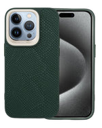 Slim PU Leather Case With Rubberized Interior For iPhone 14 Pro