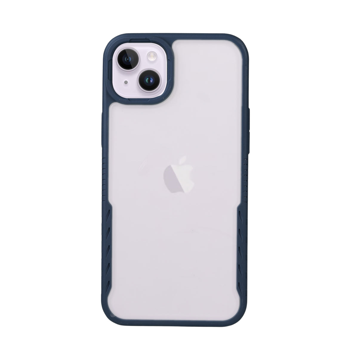Crystal Armor Bumper Case – Clear Back With Rugged Protection for iPhone 14 Plus / 15 Plus