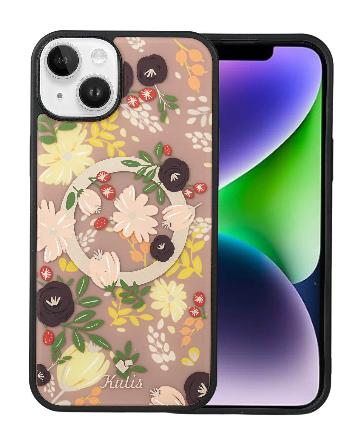 Spring Flower Printed Blossom Design Back Cover For iPhone