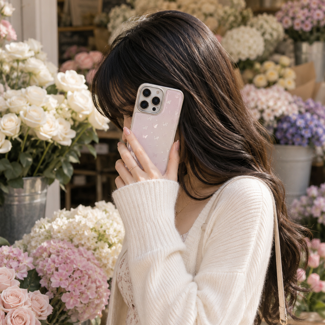 Flutter Glow Butterfly Case