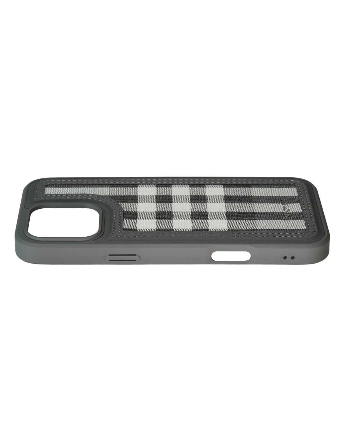 Leather Case, Classic Elegant Slim PU Checks Luxury Design Case For iPhone 16 Pro Max