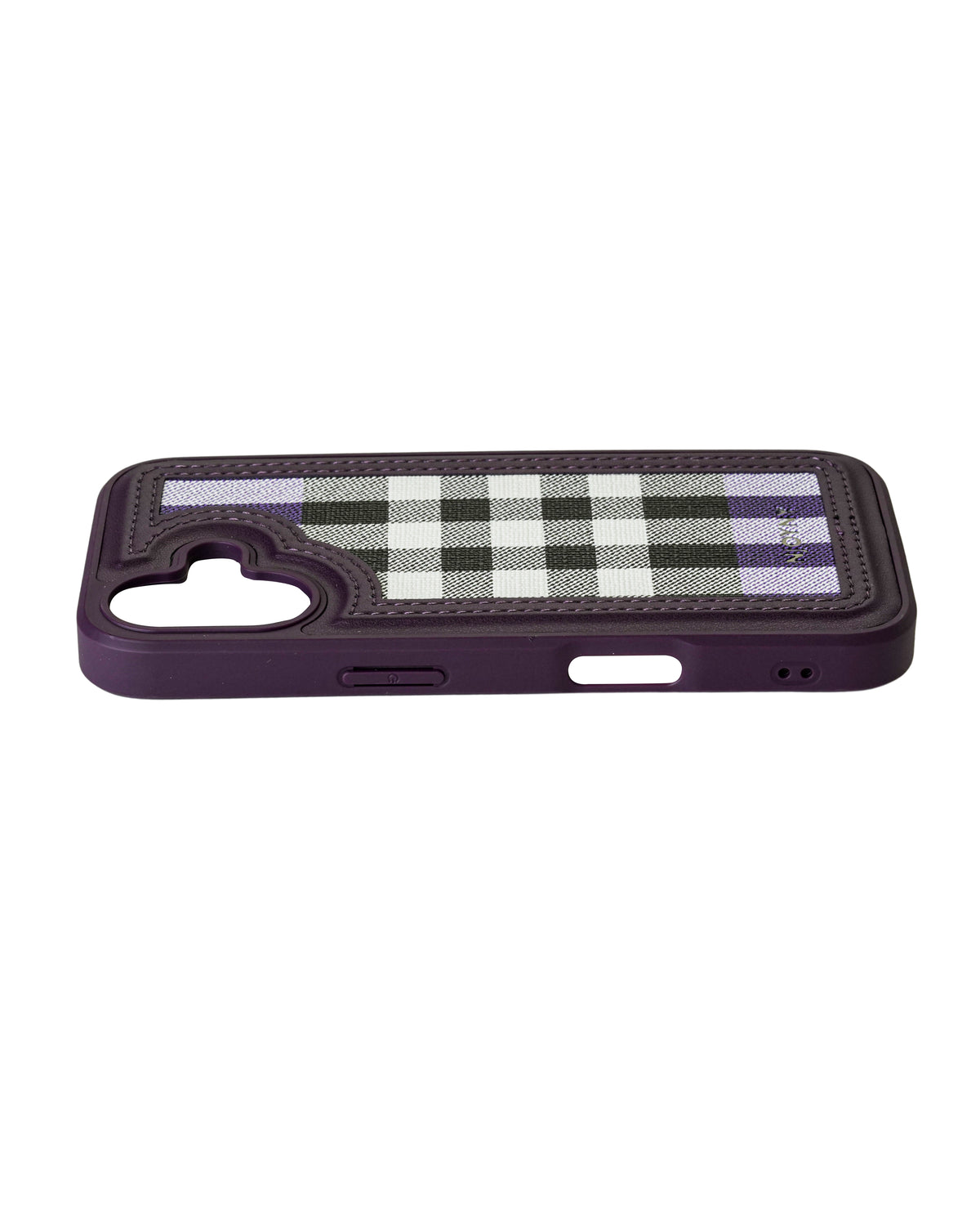 Leather Case, Classic Elegant Slim PU Checks Luxury Design Case For iPhone 16