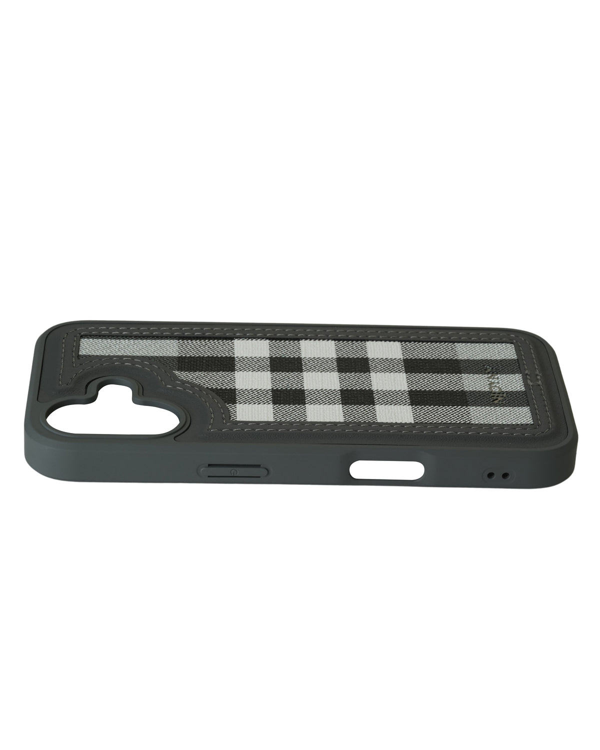 Leather Case, Classic Elegant Slim PU Checks Luxury Design Case For iPhone 16