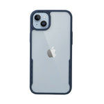 Crystal Armor Bumper Case – Clear Back With Rugged Protection for iPhone 14 Plus / 15 Plus