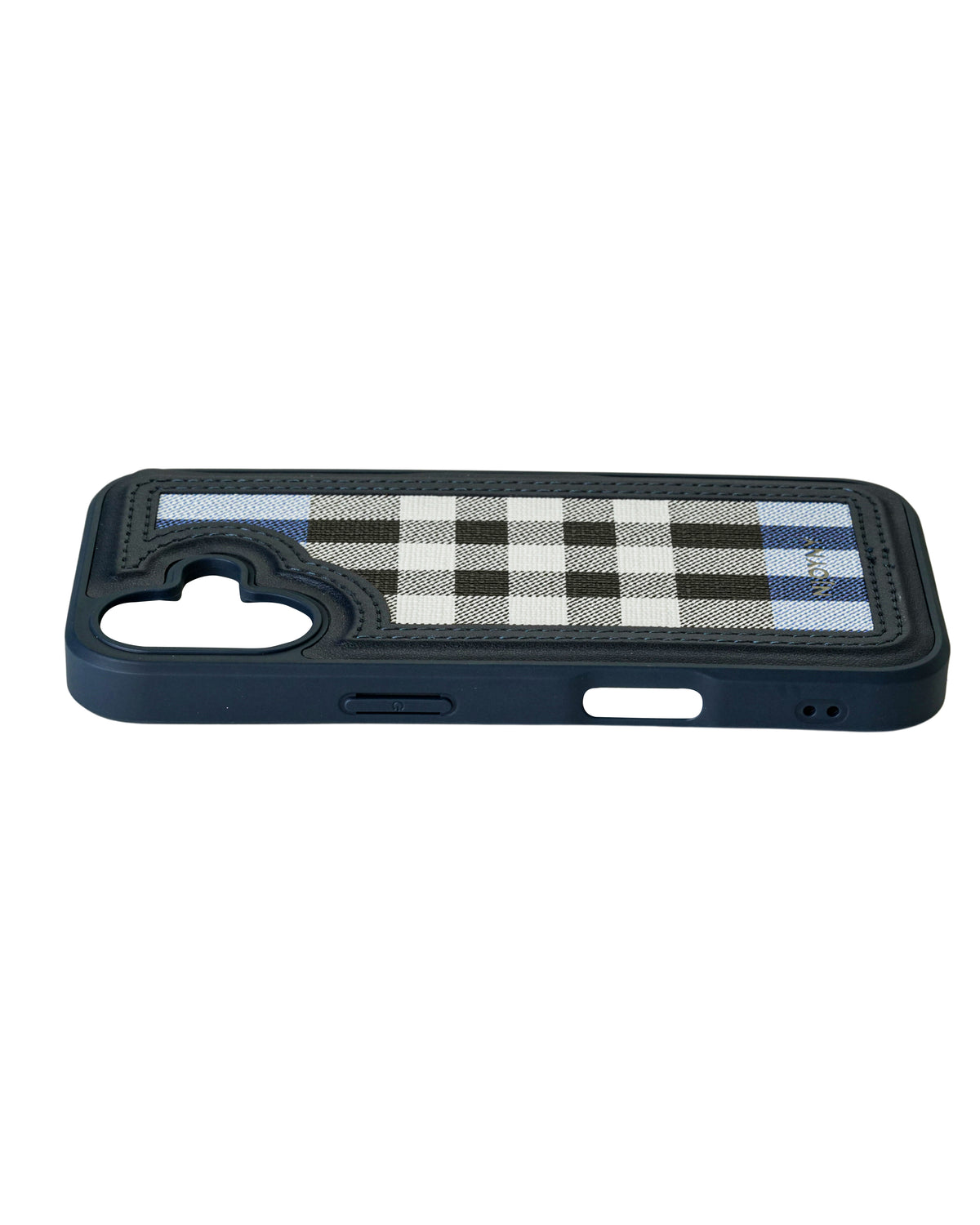 Leather Case, Classic Elegant Slim PU Checks Luxury Design Case For iPhone 16