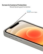 Translucent Matte Cover Soft Flexible Back Case Cover For iPhone 12 / 12 Pro