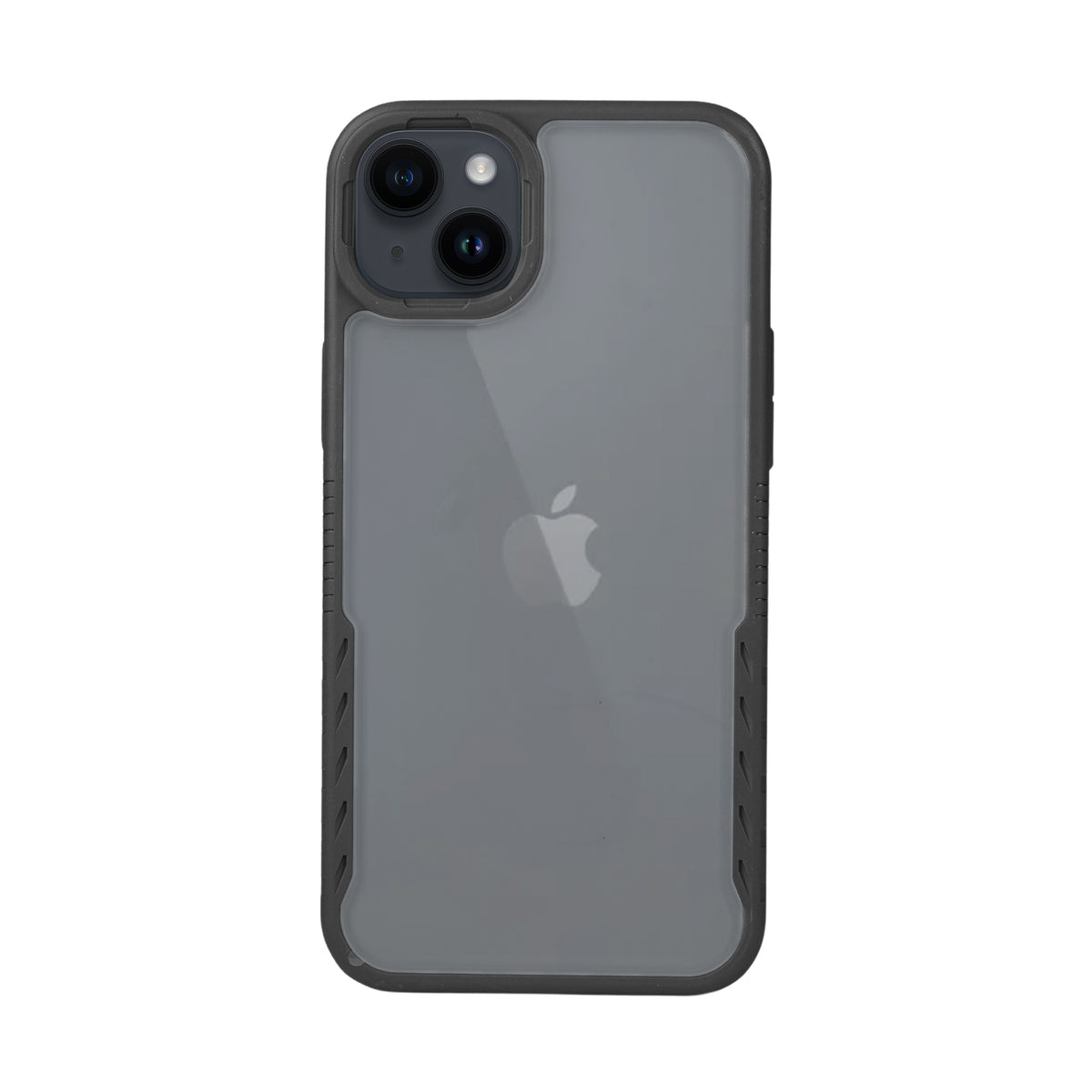 Crystal Armor Bumper Case – Clear Back With Rugged Protection for iPhone 14 Plus / 15 Plus