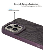 Slim PU Leather Case With Rubberized Interior For iPhone 14 Pro
