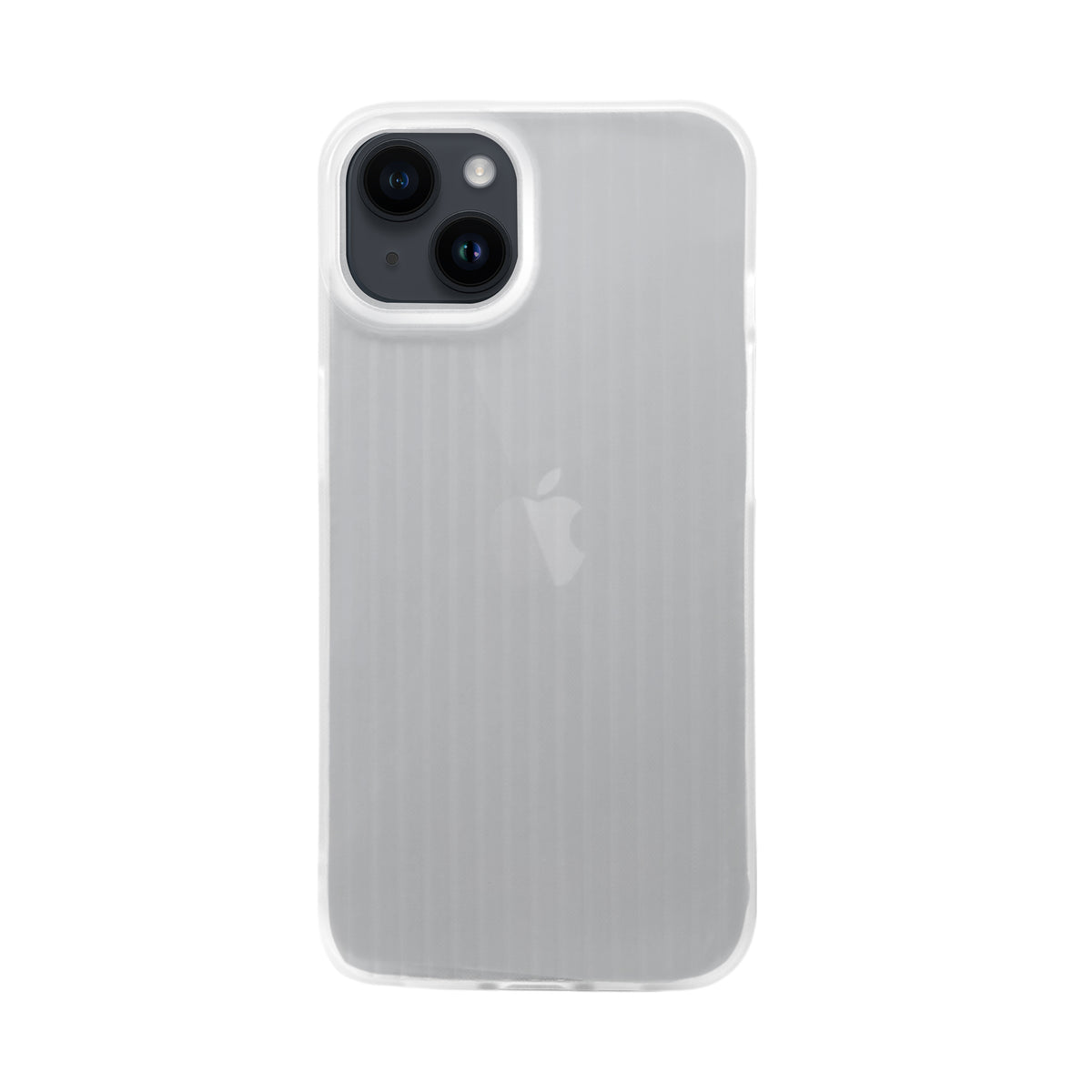 Translucent Matte Cover Soft Flexible Back Case Cover For iPhone 15