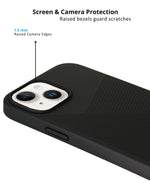 Silky-Soft Touch Full-Body Protective Phone Case, Shockproof Cover For iPhone 14 Plus / 15 Plus