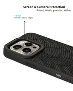 Slim PU Leather Case With Rubberized Interior For iPhone 14 Pro