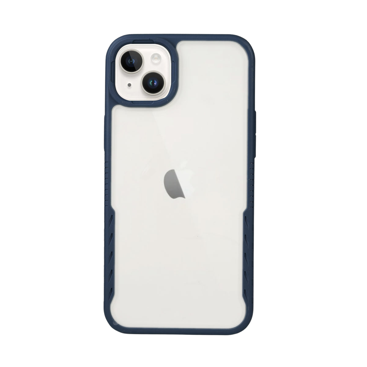 Crystal Armor Bumper Case – Clear Back With Rugged Protection for iPhone 14 Plus / 15 Plus