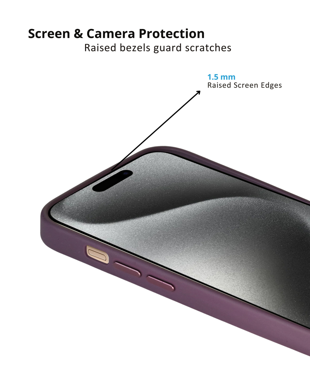 Slim PU Leather Case With Rubberized Interior For iPhone 14 Pro