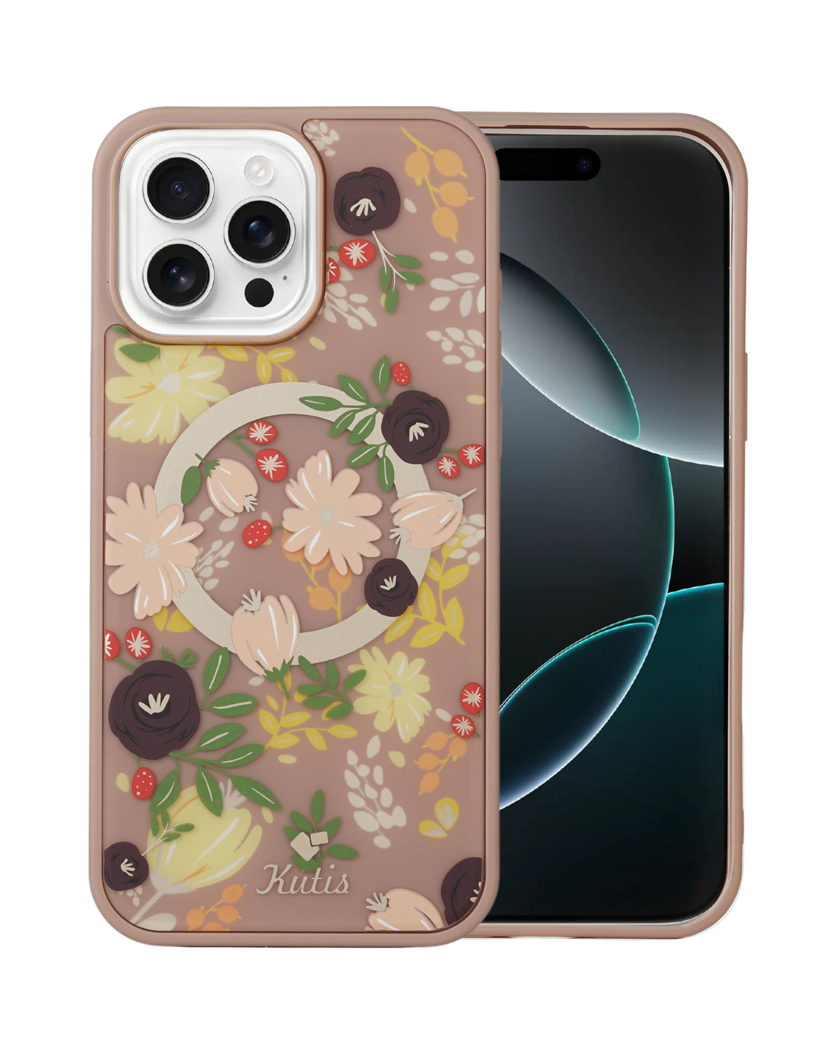 Spring Flower Printed Blossom Design Back Cover For iPhone