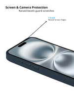 Leather Case, Classic Elegant Slim PU Checks Luxury Design Case For iPhone 16