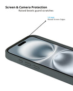 Leather Case, Classic Elegant Slim PU Checks Luxury Design Case For iPhone 16