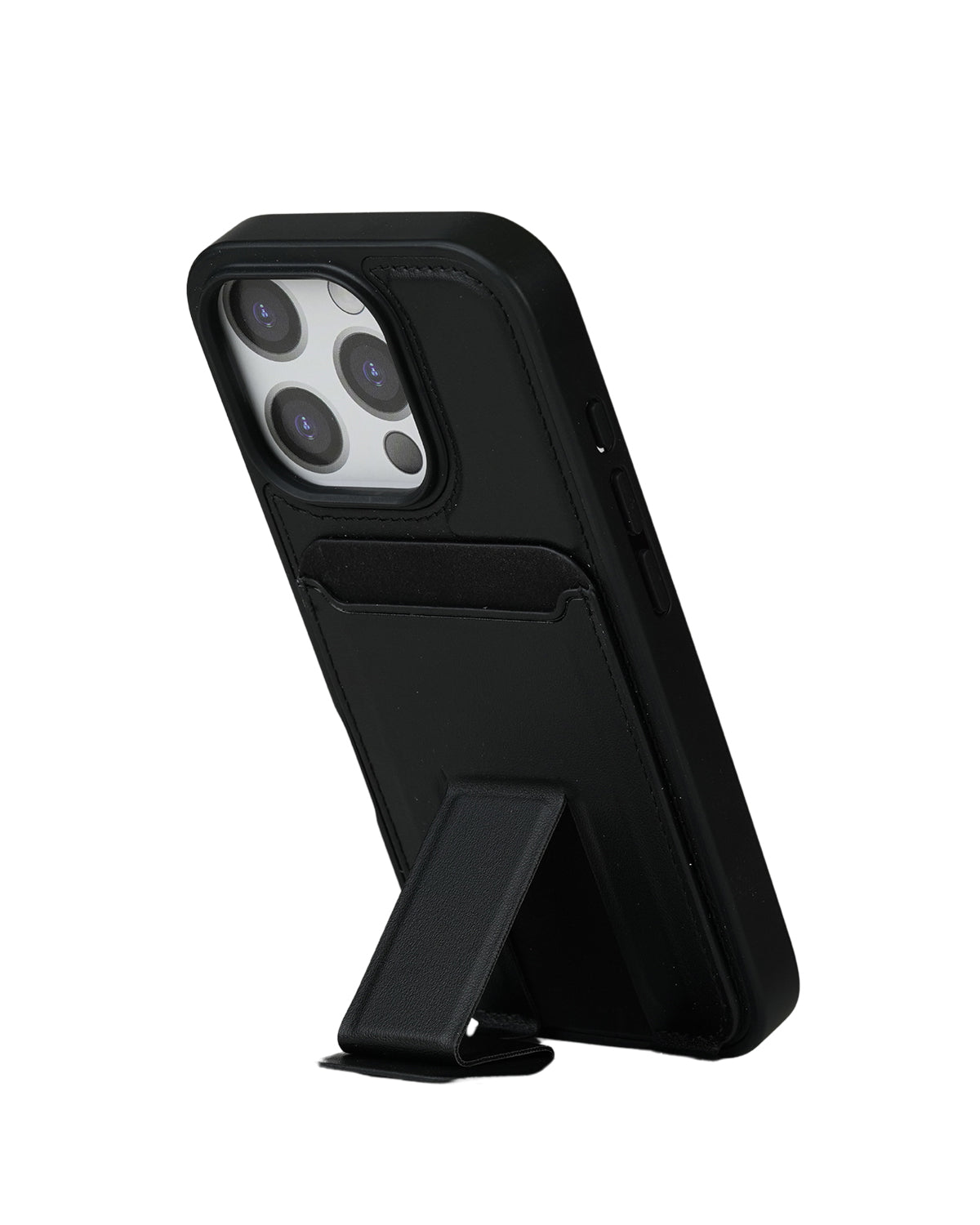 Card Wallet Case Durable Built-in Stand Cover For iPhone 16 Pro