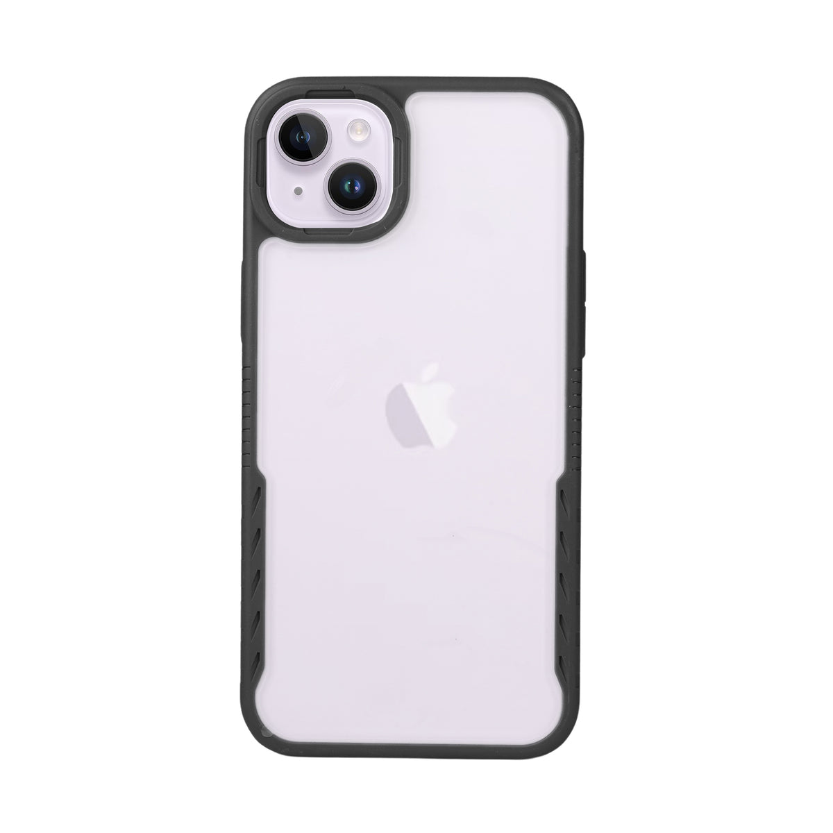Crystal Armor Bumper Case – Clear Back With Rugged Protection for iPhone 14 Plus / 15 Plus