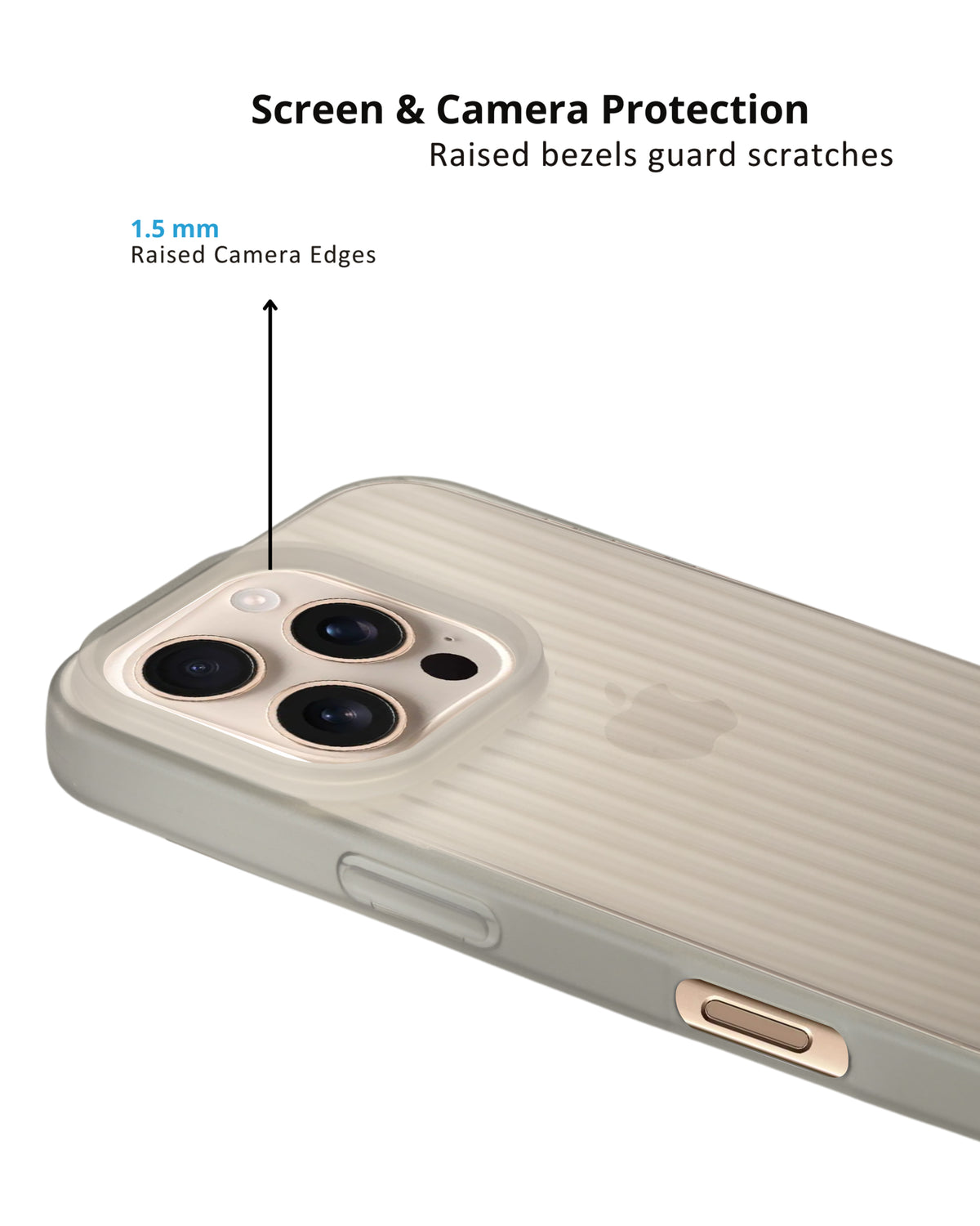 Translucent Matte Cover Soft Flexible Back Case Cover For iPhone 16 Pro Max