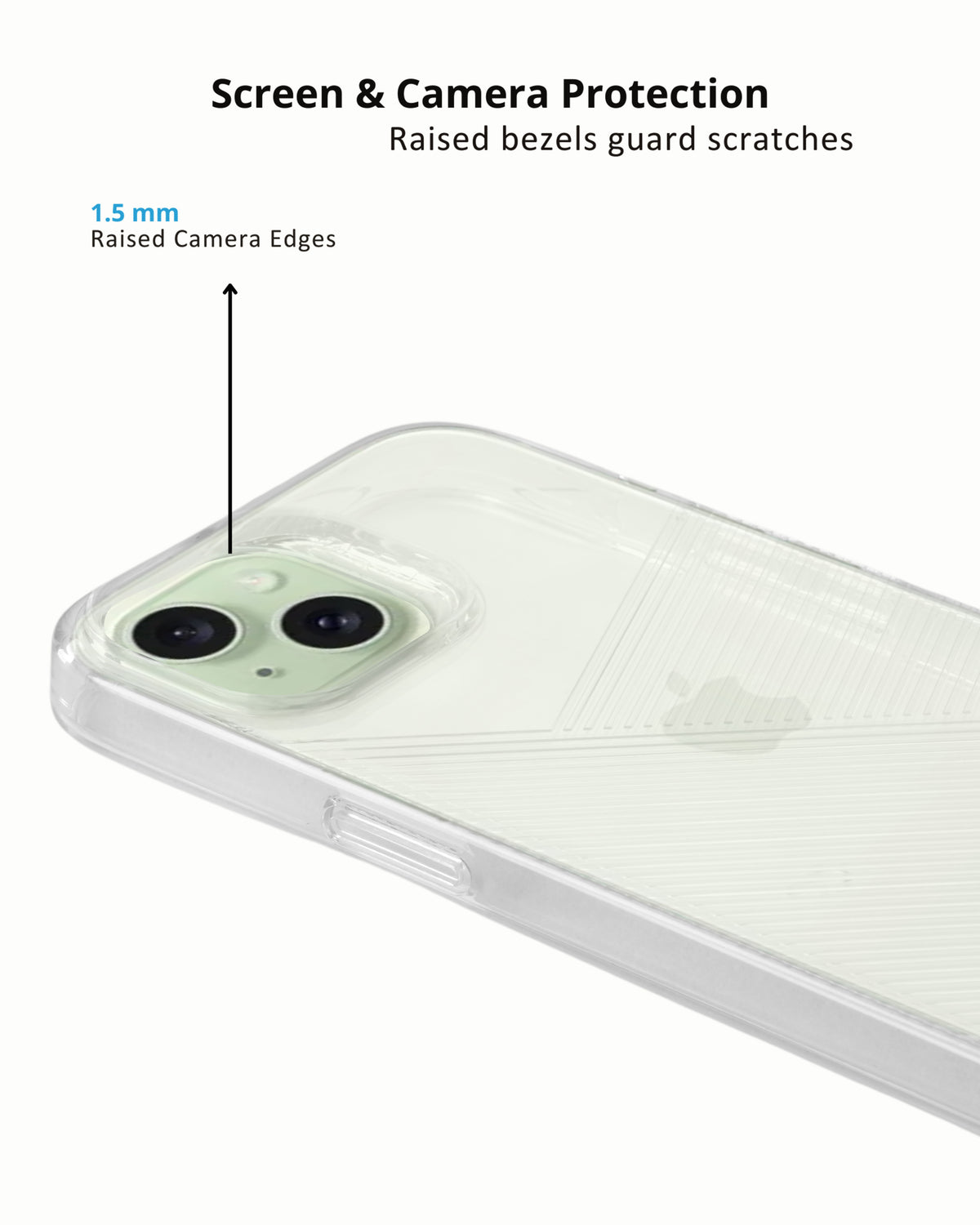 Crystal Clear Shockproof Case For iPhone 13 / 14