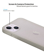 Translucent Matte Cover Soft Flexible Back Case Cover For iPhone 13 / 14