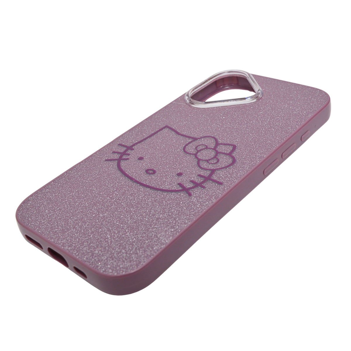 Glitter Sparkle Kitty Phone Case for iPhone 17