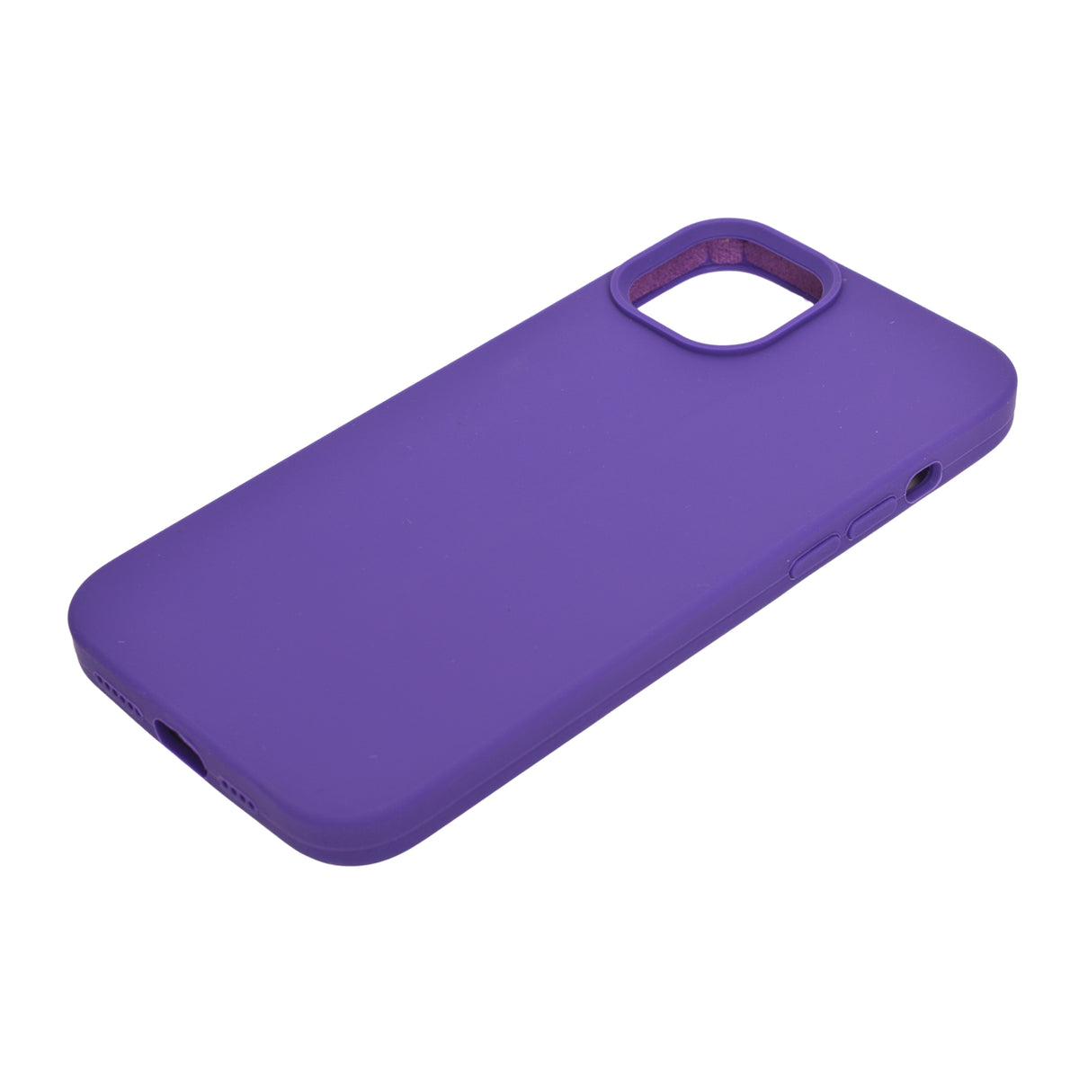 Premium Soft Silicone with Microfiber Lining Phone Case for iPhone 14 Plus / 15 Plus