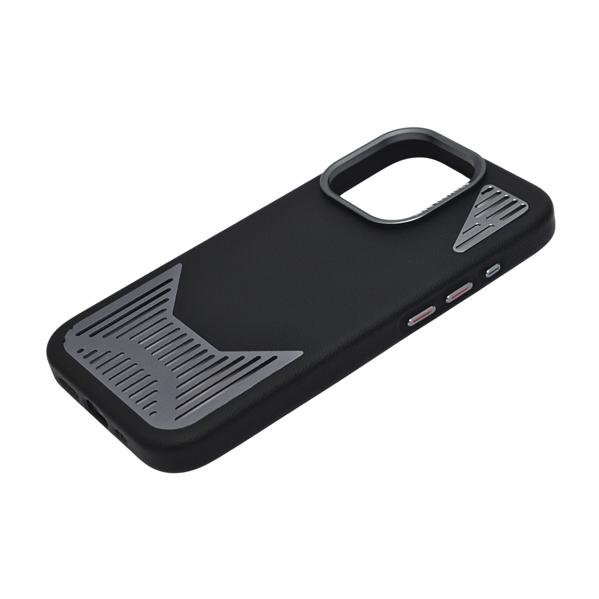 Premium Heat Dissipation with Modern Textured Finish Phone Case for iPhone 15 Pro
