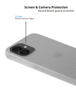 Translucent Matte Cover Soft Flexible Back Case Cover For iPhone 16 Plus