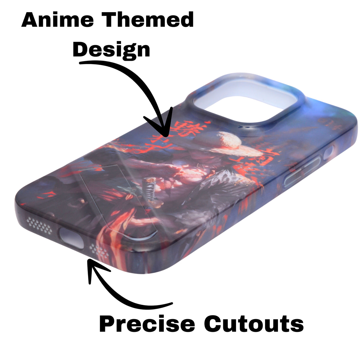 Anime With In-Built Stand Cover ForiPhone 14 Pro Max