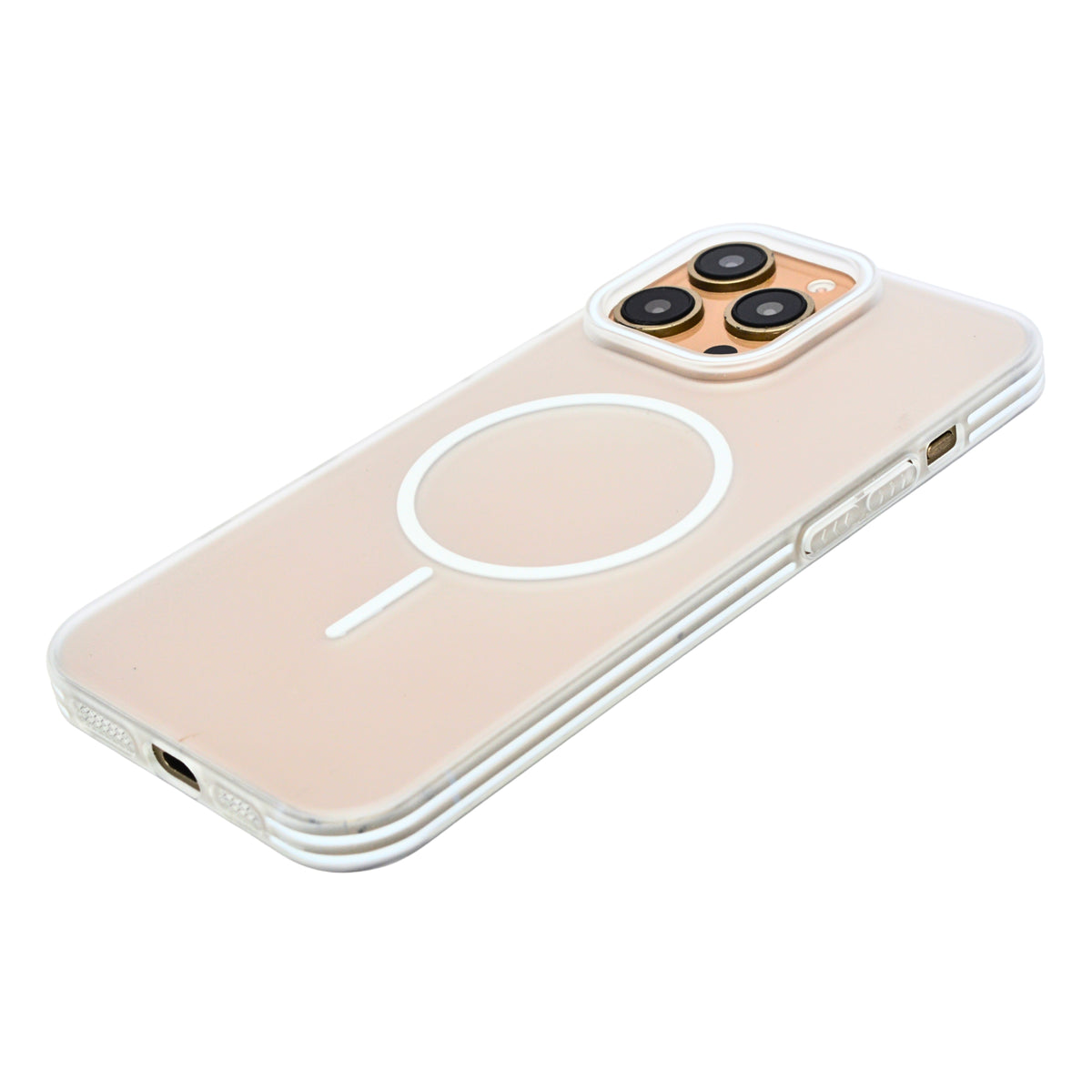 Crystal Clear Shockproof MagSafe Phone Case for iPhone 16 Pro
