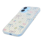 Aesthetic Bow & Floral Phone Case for iPhone 17