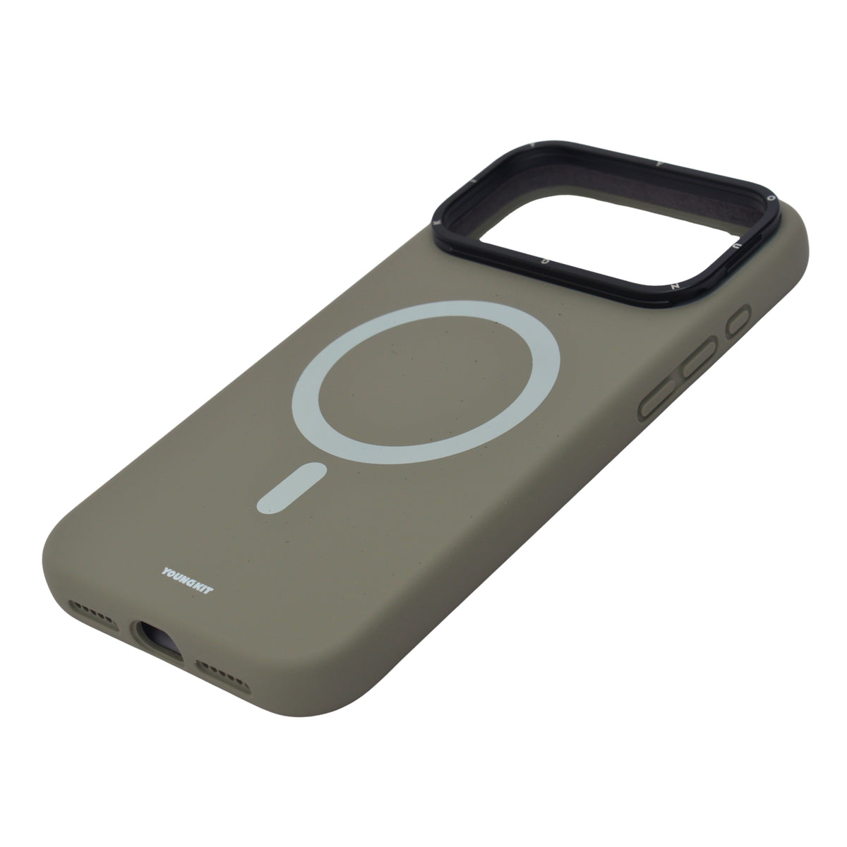 Silicone Matte Finish MagSafe Compatible Phone Case for iPhone 17 Pro