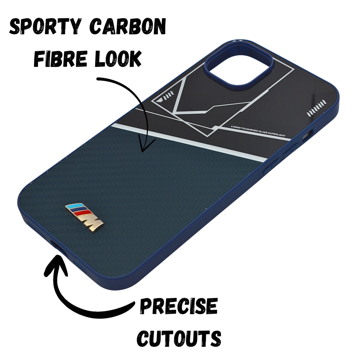 Premium Car Motorsport Edition Phone Case for iPhone 14Plus / 15Plus