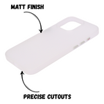 Hard Protective Striped Matte Finish Case for iPhone 16 Pro Max